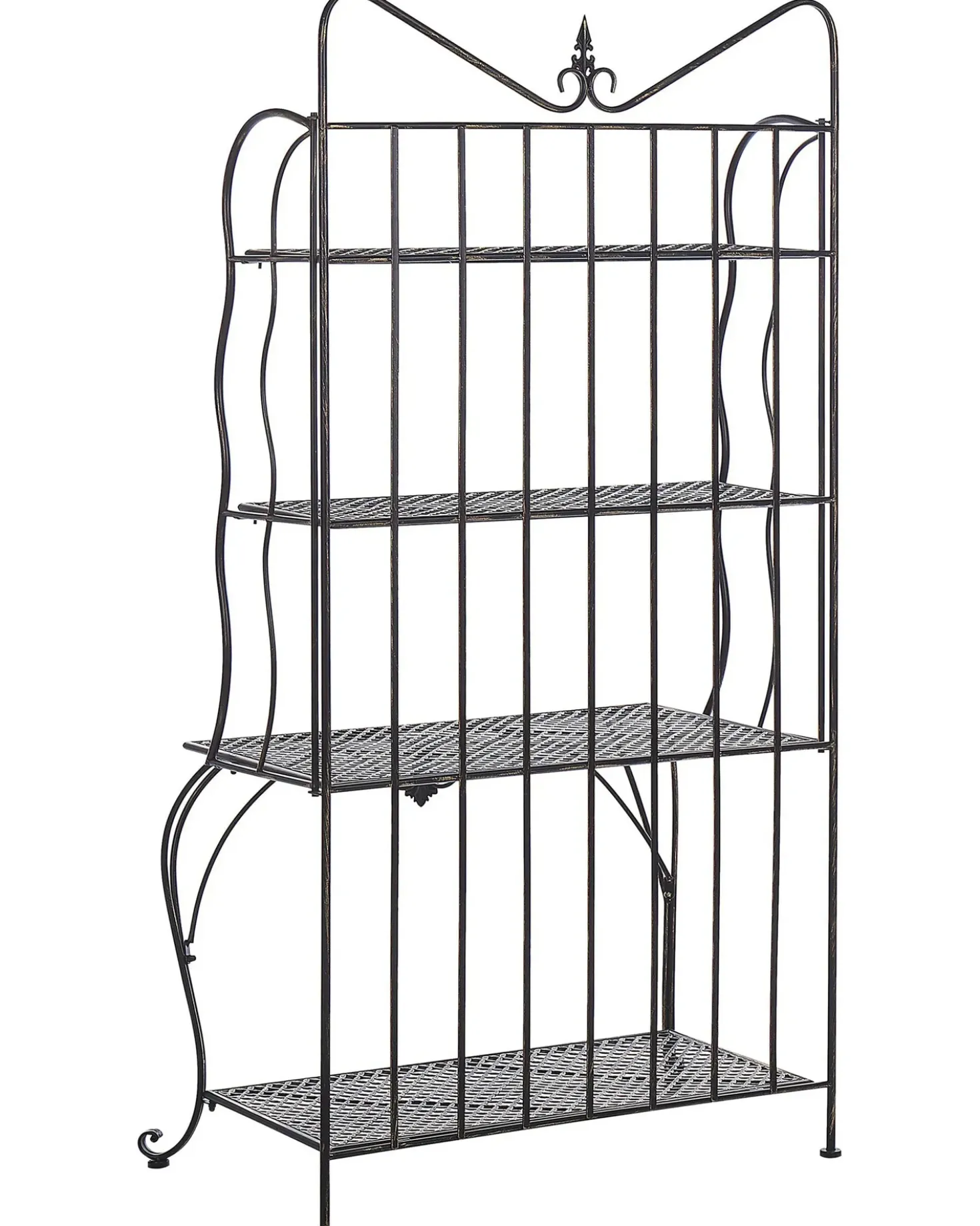 Scaffale PAVONA Metallo 94 cm 50 cm Nero
