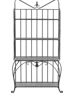 Scaffale PAVONA Metallo 94 cm 50 cm Nero