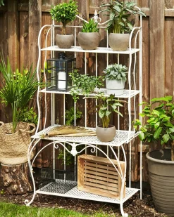 Scaffale PAVONA Metallo 94 cm 50 cm Beige chiaro