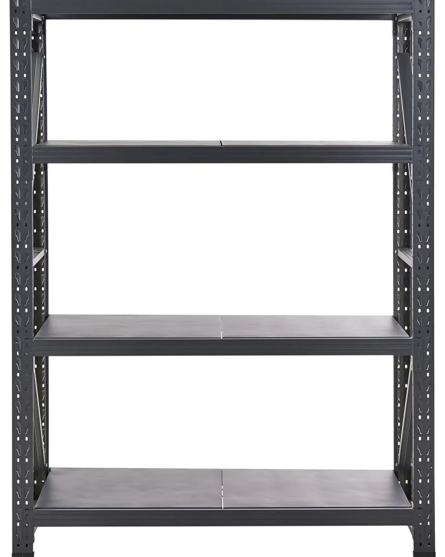 Scaffale per garage FIUGGI Metallo 150 cm 60 cm Nero
