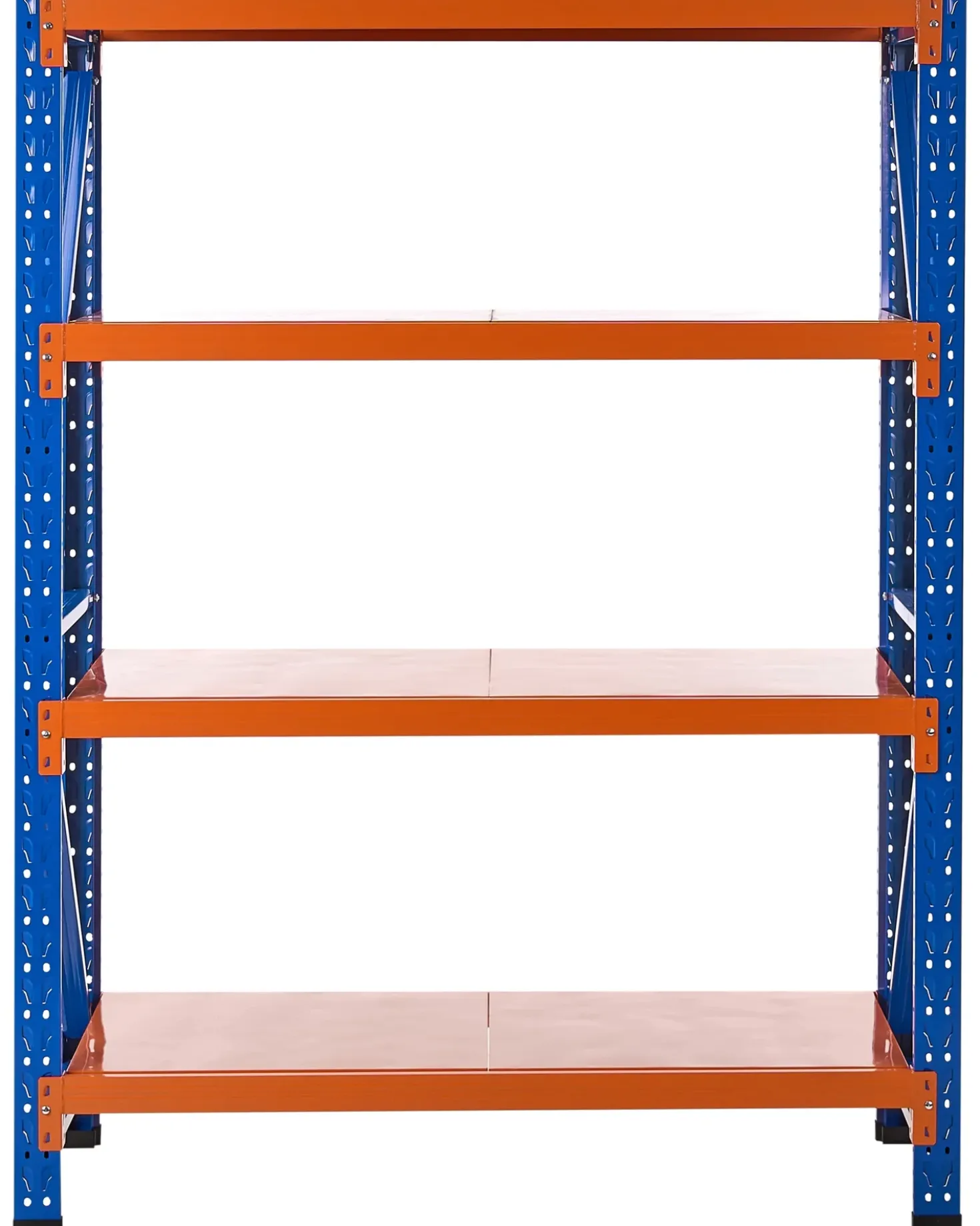 Scaffale per garage FIUGGI Metallo 150 cm 60 cm Arancione