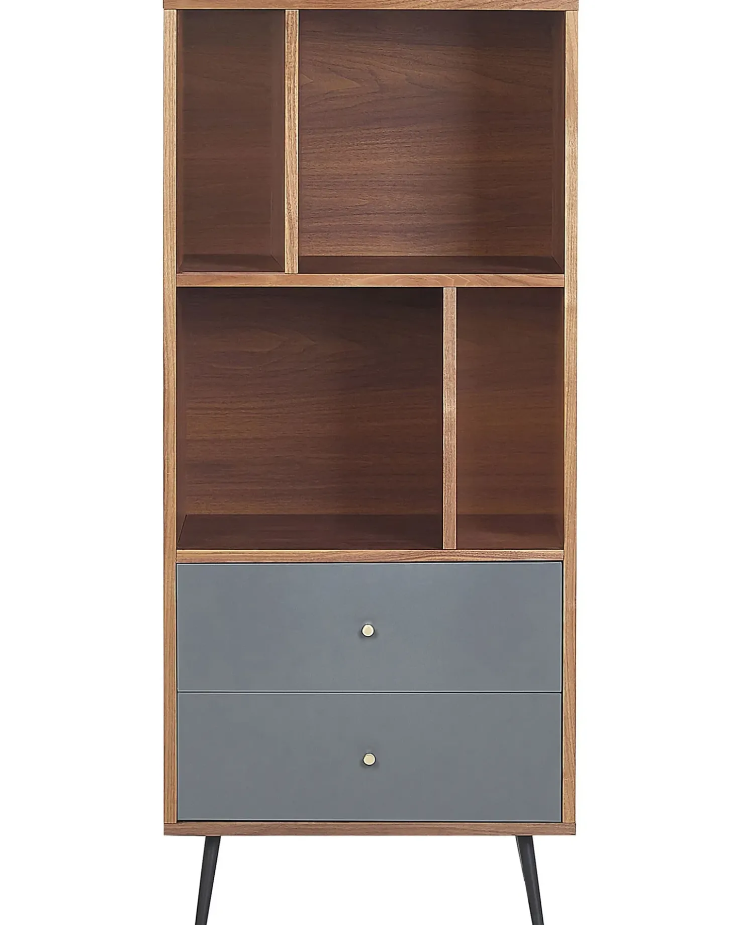 Scaffale RICHMOND 139 cm Noce scuro