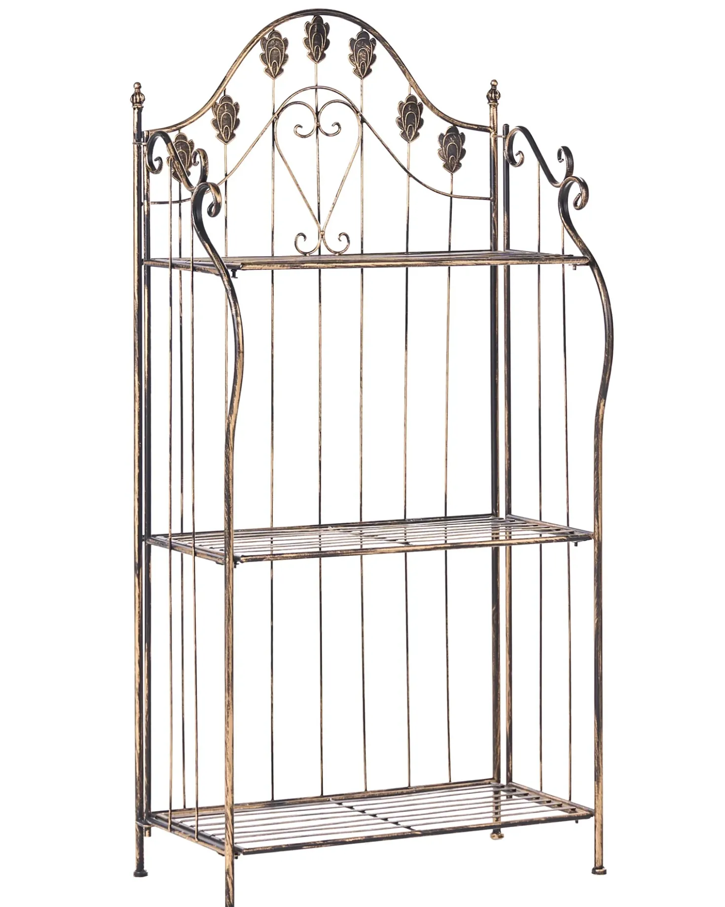 Scaffale VISANO Metallo 59 cm 30 cm Nero