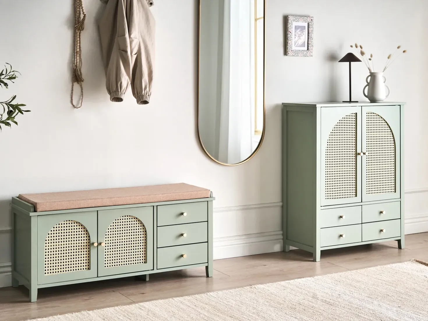Scarpiera BENDIGO Verde menta