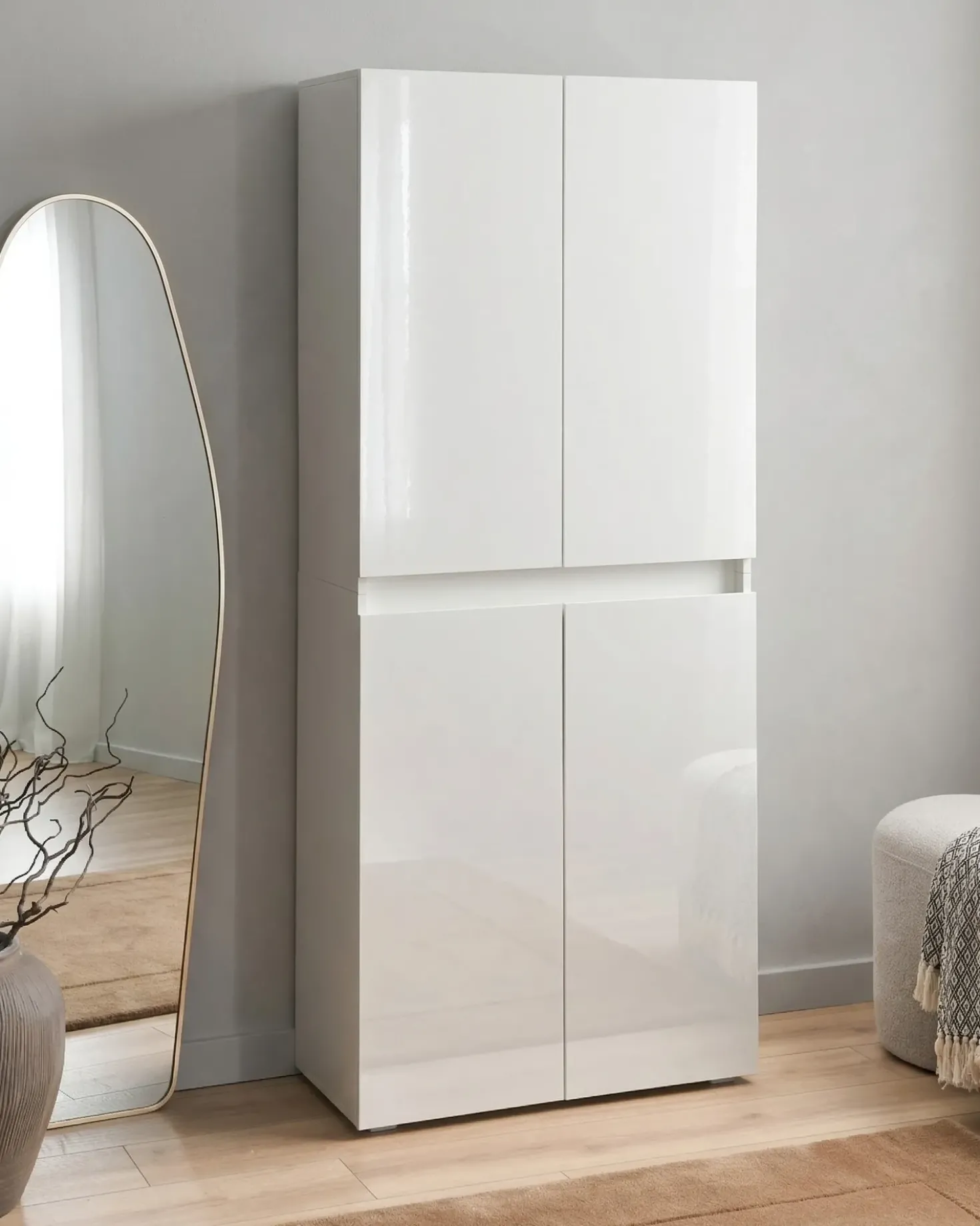 Scarpiera LETHBRIDGE Bianco