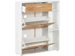 Scarpiera MACKAY Marrone chiaro/Bianco