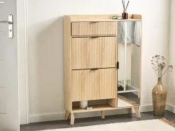 Scarpiera MOONIE Marrone chiaro