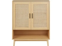 Scarpiera PEROTE Rattan Marrone chiaro