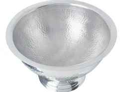 Scodelle decorative TIWANAKU Metallo Argento