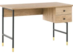 Scrivania ABILEN Marrone chiaro 120 cm 60 cm con Cassetti