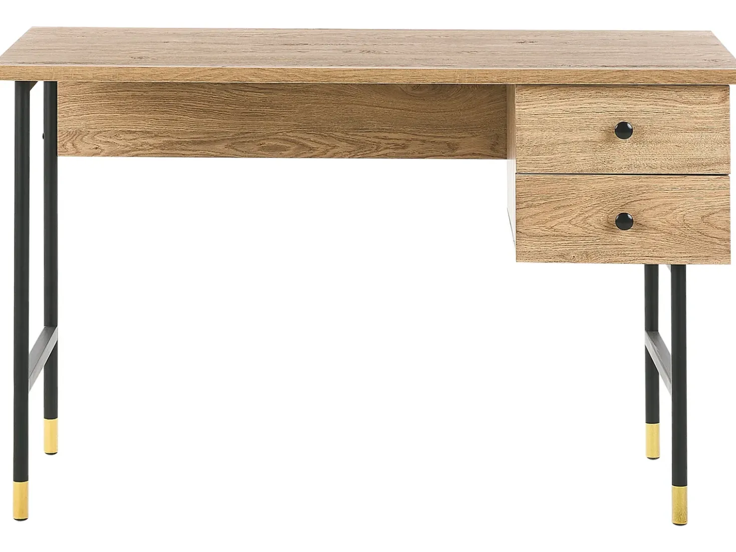 Scrivania ABILEN Marrone chiaro 120 cm 60 cm con Cassetti