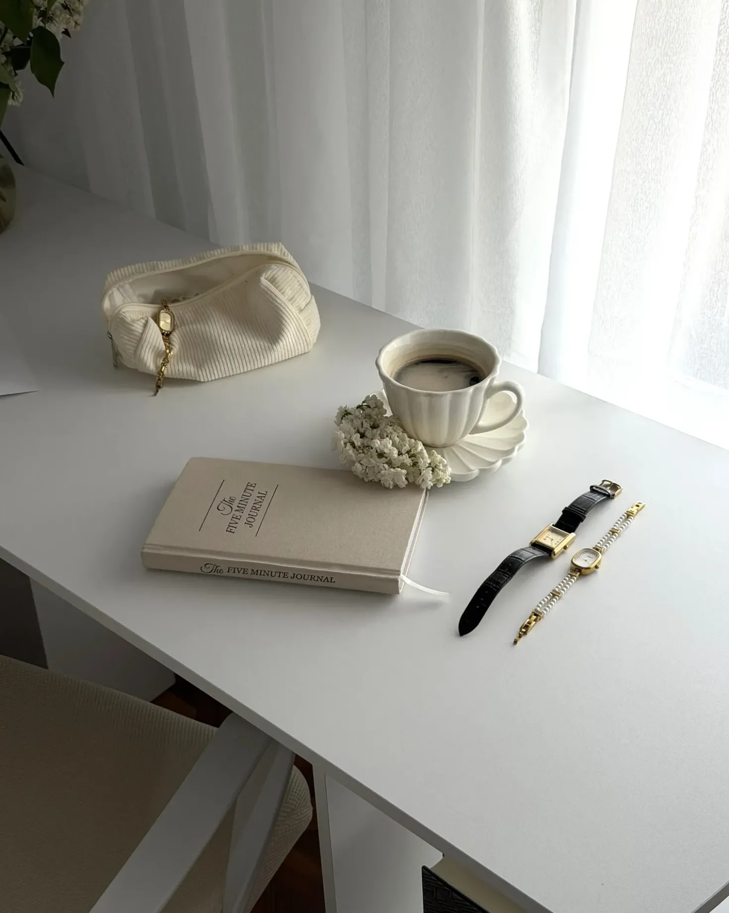 Scrivania angolare SNYDER Bianco 125 cm 125 cm