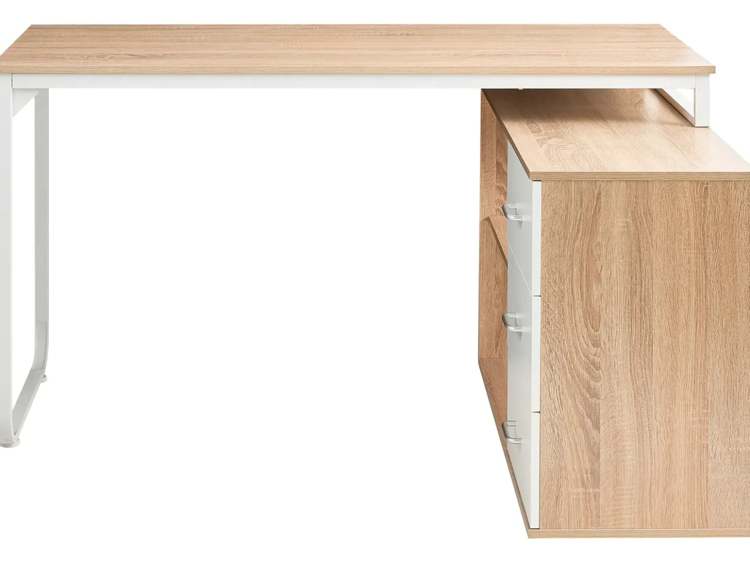 Scrivania angolare SOGNE Marrone chiaro 140 cm 100 cm