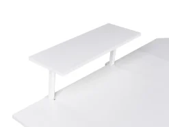 Scrivania angolare TACONY Bianco 180 cm 140 cm con contenitore