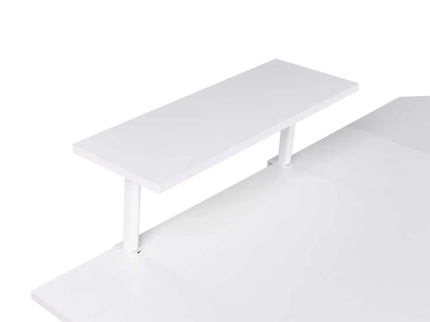 Scrivania angolare TACONY Bianco 180 cm 140 cm con contenitore