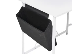 Scrivania angolare TACONY Bianco 180 cm 140 cm con contenitore