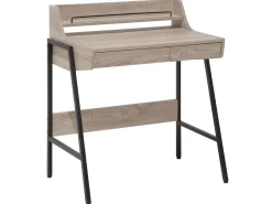 Scrivania BROXTON Marrone chiaro 77 cm 46 cm con Cassetti