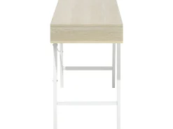 Scrivania CLARITA Marrone chiaro 120 cm 48 cm con Cassetti