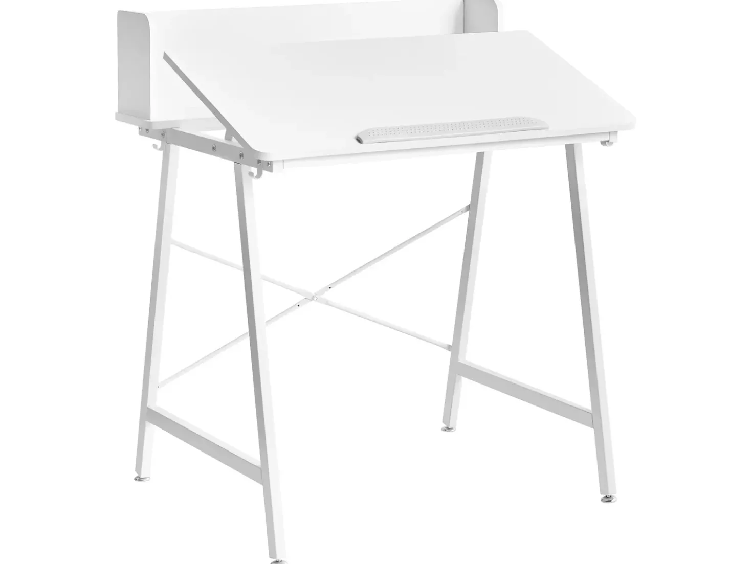Scrivania da disegno inclinabile ALAND Bianco 80 cm 62 cm