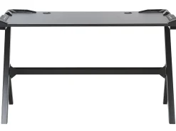 Scrivania da gaming DANVERS Nero 120 cm 60 cm LED RGB