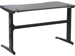 Scrivania da gaming DEXTER Nero 120 cm 60 cm LED RGB