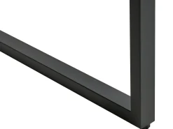 Scrivania da ufficio con pannello forato BUXTON Marrone scuro 84 cm 48 cm