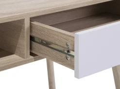 Scrivania DEORA Marrone chiaro 100 cm 48 cm con Cassetti