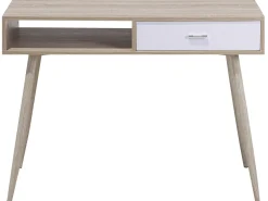 Scrivania DEORA Marrone chiaro 100 cm 48 cm con Cassetti