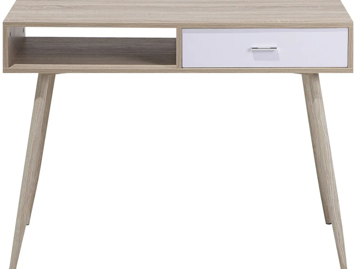 Scrivania DEORA Marrone chiaro 100 cm 48 cm con Cassetti