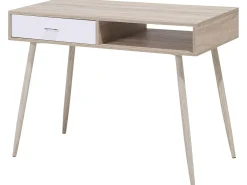 Scrivania DEORA Marrone chiaro 100 cm 48 cm con Cassetti