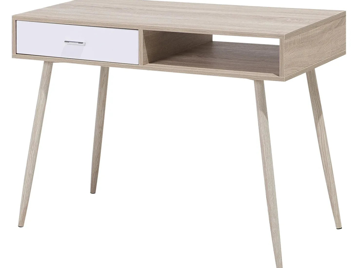 Scrivania DEORA Marrone chiaro 100 cm 48 cm con Cassetti