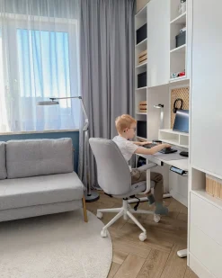 Scrivania elettrica regolabile in altezza LUCAMA Bianco 120 cm 60 cm con porta USB