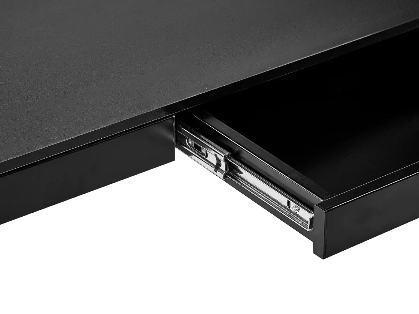 Scrivania elettrica regolabile in altezza KENLY Nero 120 cm 60 cm con porta USB
