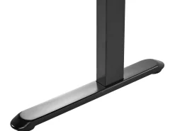 Scrivania elettrica regolabile in altezza KENLY Nero 120 cm 60 cm con porta USB