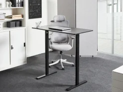 Scrivania elettrica regolabile in altezza TAVARES Nero 120 cm 60 cm