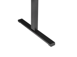 Scrivania elettrica regolabile in altezza TAVARES Nero 120 cm 60 cm