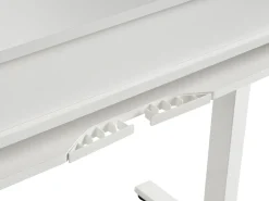 Scrivania elettrica regolabile in altezza WILBANKS Bianco 120 cm 60 cm con porta USB