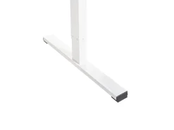 Scrivania elettrica regolabile in altezza TAVARES Bianco 120 cm 60 cm