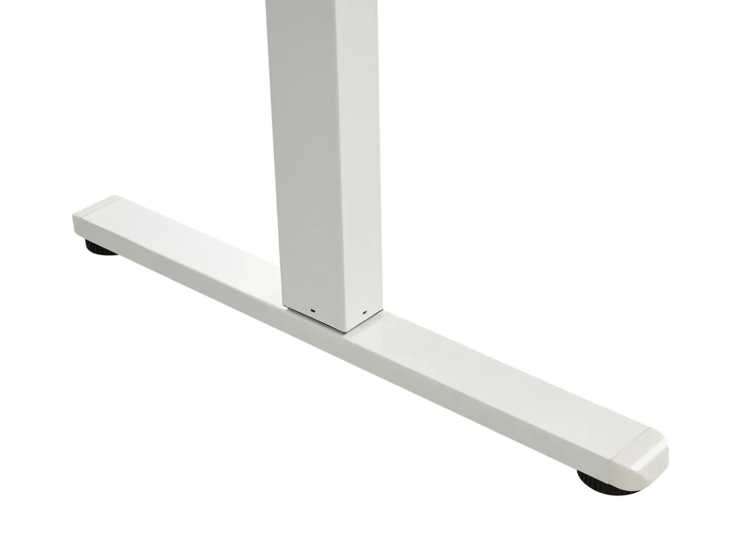 Scrivania elettrica regolabile in altezza WILBANKS Marrone chiaro/Bianco 120 cm 60 cm con porta USB