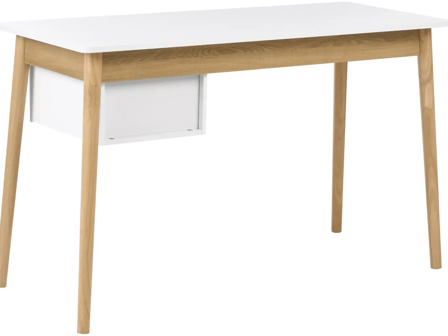 Scrivania FENESTRA Marrone chiaro/Bianco 120 cm 50 cm