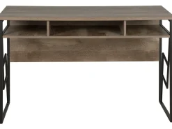 Scrivania FORRES Marrone/Nero 120 cm 60 cm