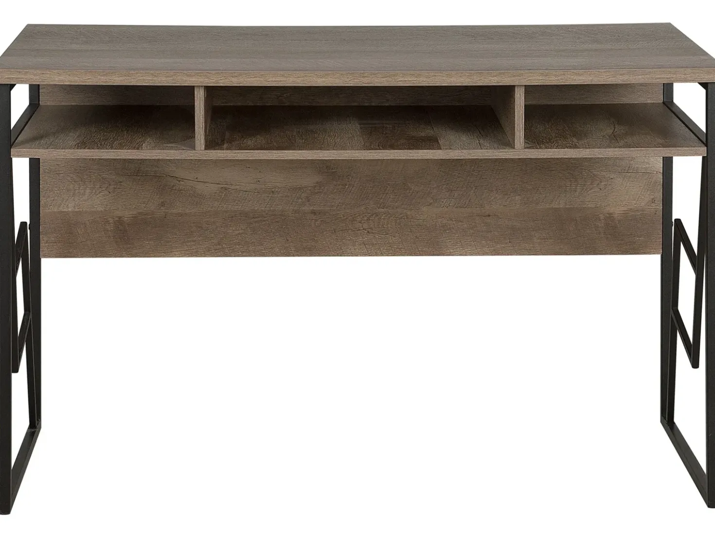 Scrivania FORRES Marrone/Nero 120 cm 60 cm