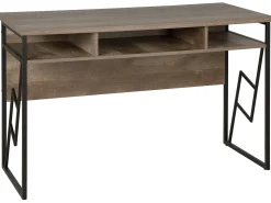 Scrivania FORRES Marrone/Nero 120 cm 60 cm