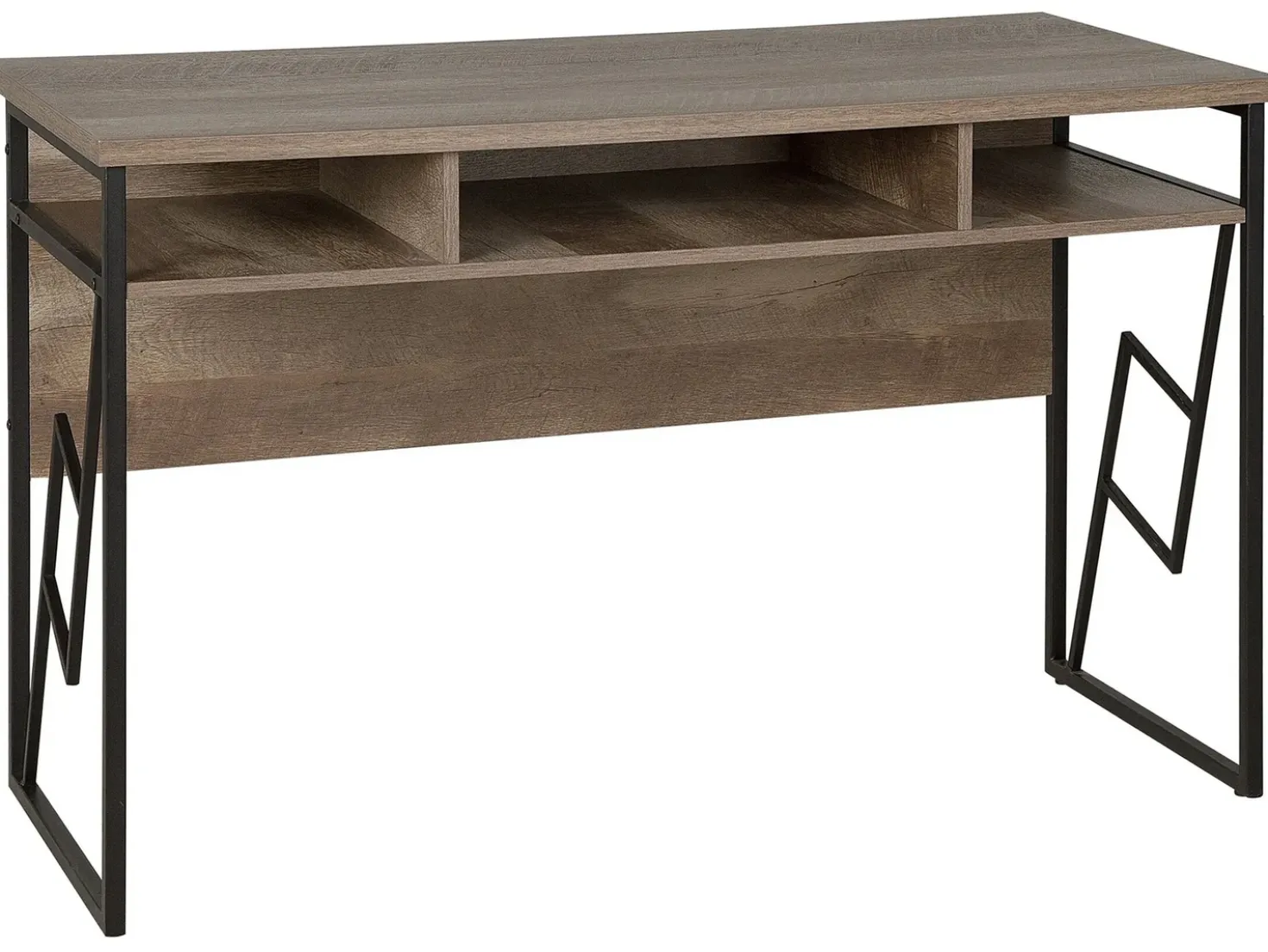 Scrivania FORRES Marrone/Nero 120 cm 60 cm