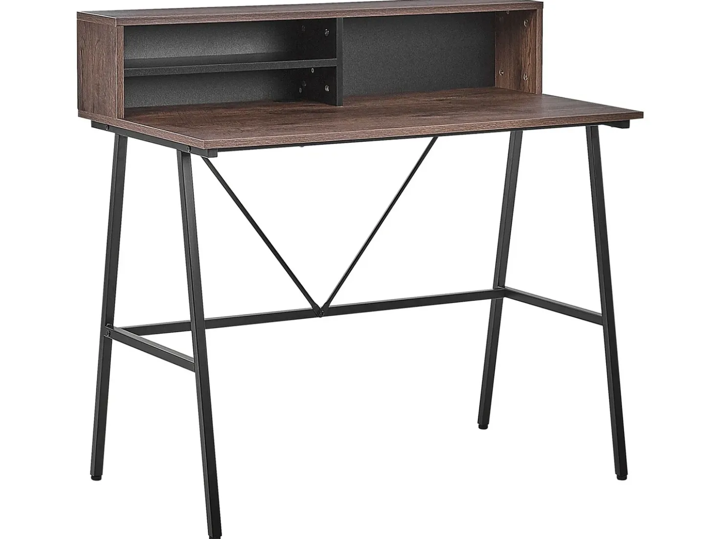 Scrivania HARISON Marrone scuro 100 cm 53 cm