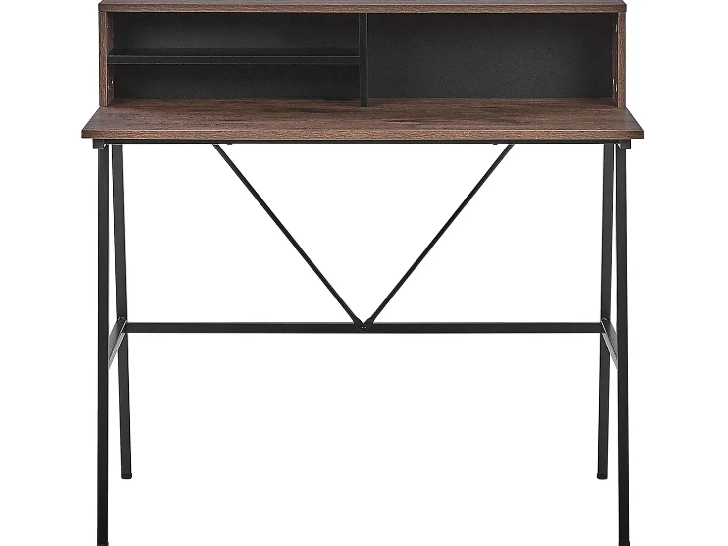 Scrivania HARISON Marrone scuro 100 cm 53 cm