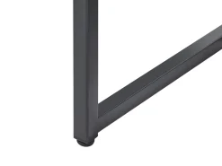 Scrivania HARJO Nero 100 cm 50 cm con contenitore