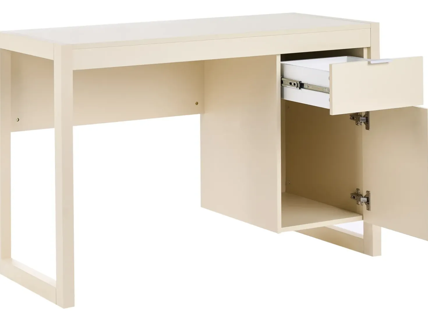 Scrivania JOHNSON Beige chiaro 112 cm 50 cm