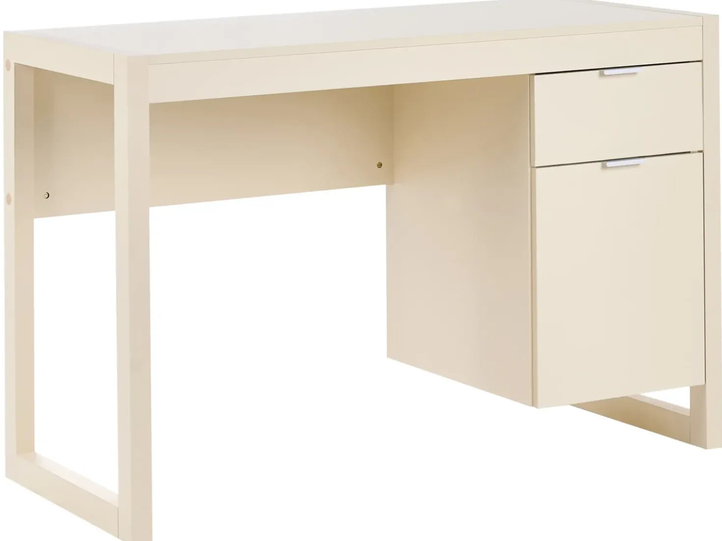 Scrivania JOHNSON Beige chiaro 112 cm 50 cm