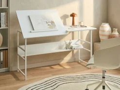 Scrivania ORAN Bianco 140 cm 60 cm